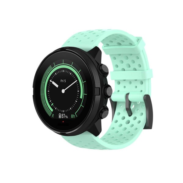 Pulso Reloj Suunto 9, 5, 7 Y Spartan Correa De Silicona Turquesa - Image 2