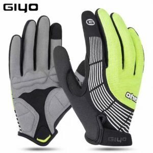 Guantes Giyo verde dedo completo
